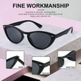 thumbnail image 3 of FEISEDY Retro Cat Eye Sunglasses Women Men Vintage Small Cateye UV400 Sunglasses B2617, 3 of 7