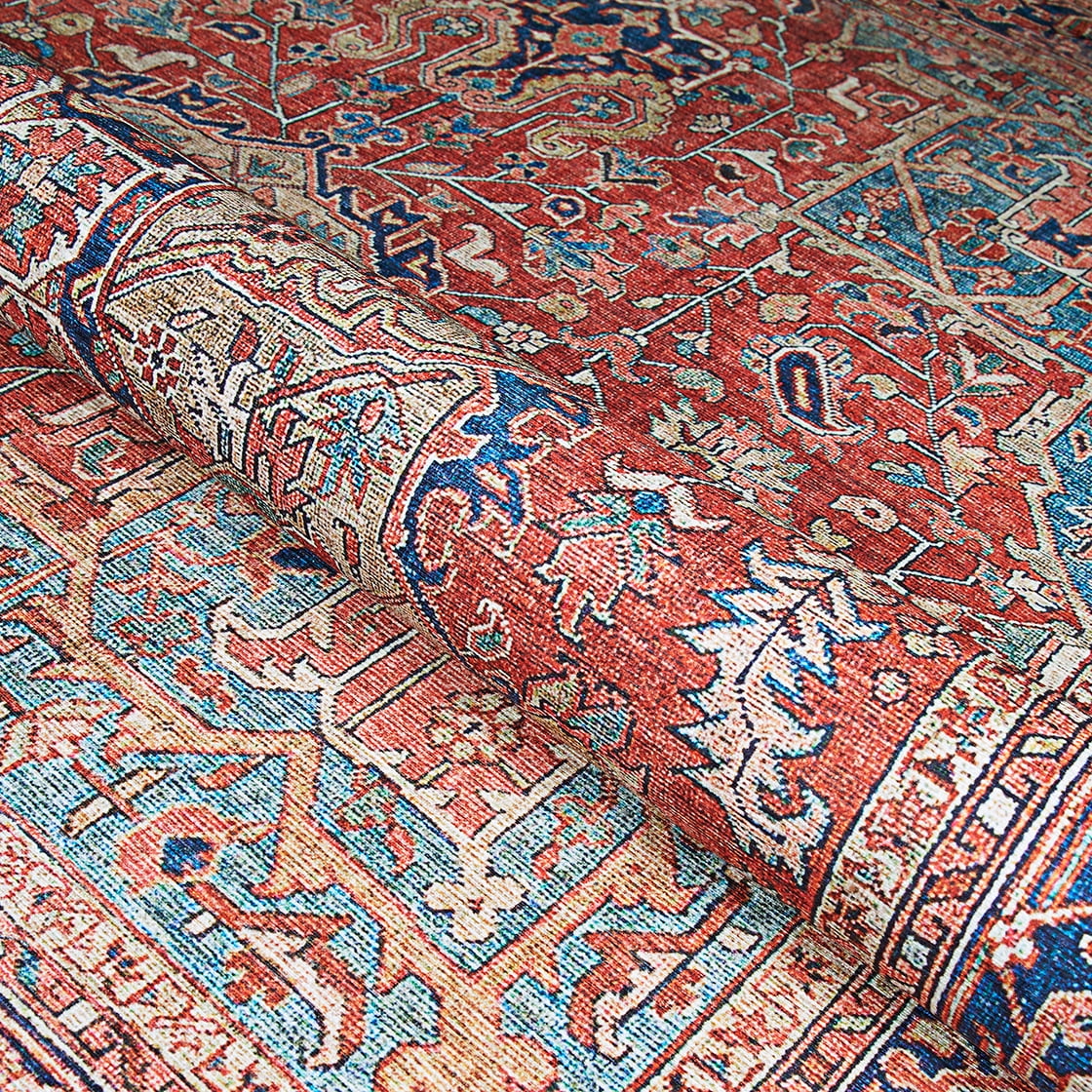 Couristan Pasha Heriz Ruby Area Rug