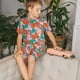 thumbnail image 4 of Balery Hawaiian Style Conjunto de Pijama Infantil de Manga Corta con Estampado – Ropa de Dormir de Algodón Suave-XX-Large, 4 of 6