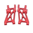 thumbnail image 3 of RC Alloy Rear Lower Arm, Wear Resistant RC Rear Lower Swing Arm High Strength Easy Installation With 4 Aluminum Posts For 1/10 RC Car Red, 3 of 8