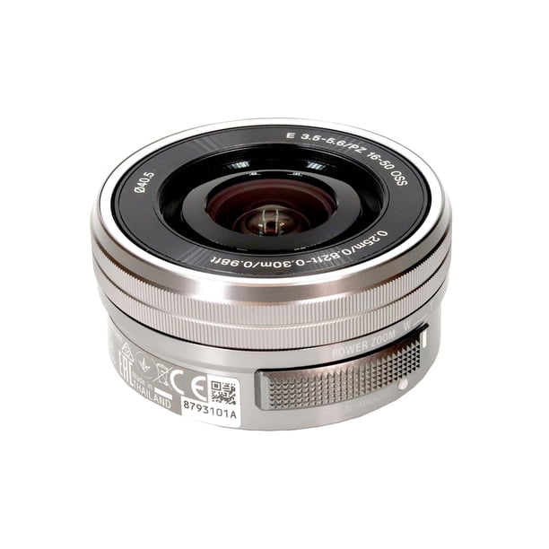 SONY E PZ 16-50mm OSS シルバー SELP1650 Sony E PZ 16-50mm f/3.5-5.6 OSS Lens for Sony E-Mount Cameras