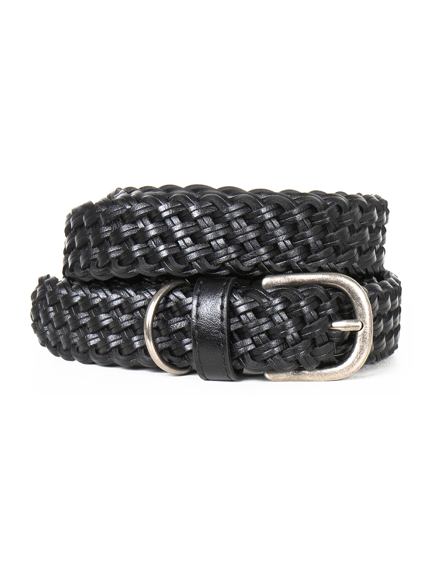 3248 Ladies Shinny Wide Waist Belts Interlock Buckles Sequins Decor Y2K Sequins Stretch Belts With Metal Interlocking Buckle for  main image 2