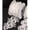 Ivory, variant on 3" x 5 Yards Floral Lace Crochet Ribbon (White)