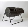 Algreen Tumbling Composter, Dual Batch, with Powder Coated Stand, Brownstone
