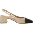 thumbnail image 2 of Sam Edelman Women's Tarra Pump Summer Sand/Black Leather 7M, 2 of 5