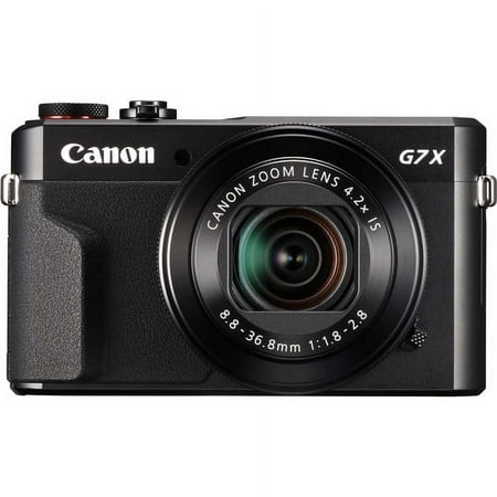 Canon PowerShot G7X II G7 X Mark II 20.1MP HD Digital Camera (Black) - 1066C001