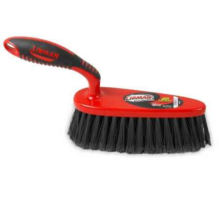 Libman Heavy Duty Workbench Dust Brush Red & Black