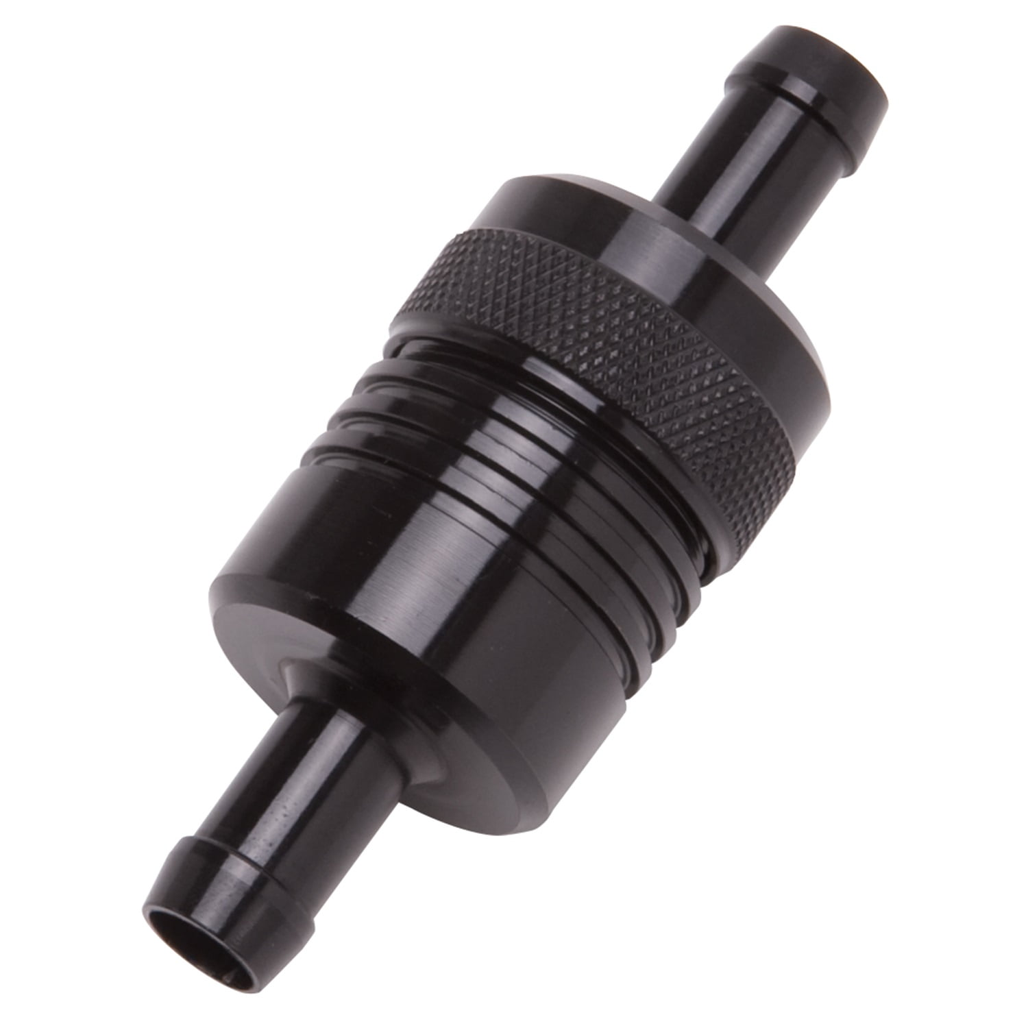 Edelbrock 8157 Fuel Filter Gasoline; InLine; 3/8 Inch Inlet/Outlet; 40