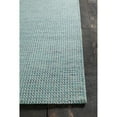 thumbnail image 1 of Hand-Woven Flatweave Rug 5'x7'6 Blue/White, 1 of 4