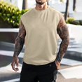 thumbnail image 4 of Yiaimeir Men's Sleeveless Moisture-Wicking Athletic Tank Top Quick-Dry Lightweight Ideal For Gym Running Sports,Size S-3XL, 4 of 5