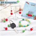 thumbnail image 6 of 12Pcs Resin Pendant Decorations Lobster Clasp Charms Clip-on Charms for Keychain Purse Backpack Ornament Stitch Marker Mixed Color 31mm, 6 of 8