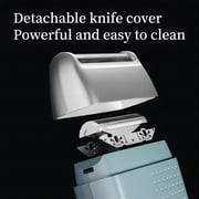 Electric Foil Shavers Cordless Beard Trimmer Rechargeable Razor for Men Portable Pocket Size