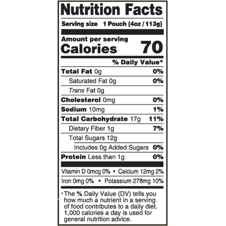 (3 pack) (3 Pack) Pumpkin Tree Peter Rabbit Organics Strawberry and Banana Organic Fruit Snack, 4 oz