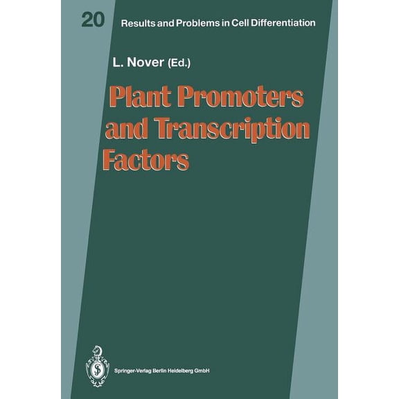 Results and Problems in Cell Differentia Plant Promoters and Transcription Factors, Book 20, (Paperback)