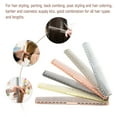 thumbnail image 4 of Metal Comb -Static Hairdressing Hairbrush Salon Combs Hair Cutting Tool Detangling Comb, 4 of 7