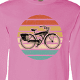 thumbnail image 4 of Inktastic Cycling Vintage Bicycle for Cyclist Long Sleeve T-Shirt, 4 of 5