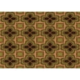thumbnail image 1 of Ahgly Company Tapis d'Intérieur Lavables en Machine, Rectangle de Transition de Nuit Rouge, 5' x 7', 1 of 7