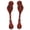 Dark Mahogany, variant on Hilason Western Spur Straps American Genuine Leather Mahogany
