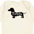 thumbnail image 4 of Inktastic Family Dog Short Haired Dachshund Boys or Girls Long Sleeve Baby Bodysuit, 4 of 5