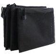 thumbnail image 4 of 12 Pieces Mesh Bags Black Mesh Zipper Pouch Makeup Bags Cosmetic Travel Organizer Bags Pencil Case, 4 of 5