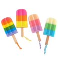 thumbnail image 1 of 3 cepillos para lavar vasos de esponja para paletas (amarillo + arco iris + rosa púrpura) Ormromra HMJM206, 1 of 5