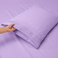 thumbnail image 3 of Nestl Queen Sheets Set, Instantly Soft, 4 Piece Sheets Queen Set, Luxury Soft Microfiber Queen Size Bed Sheets Set, Lavender Dream, 3 of 9