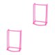 thumbnail image 1 of Ounissouiy Colgador de almacenamiento, soporte para colgar, estante de acabado, ropa de mano, soportes para ahorrar espacio, organizador, estante para el Rosado 2piezas Ounissouiy CBP075873, 1 of 5