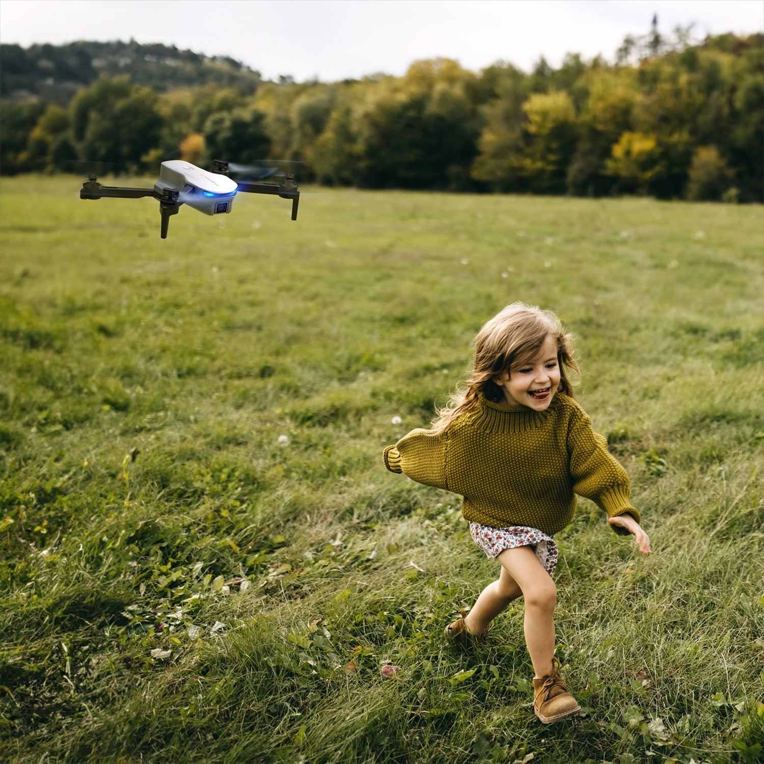 Snaptain FPV Drone with 1080P Camera, RC Quadcopter for Kids and Beginners, Gray
