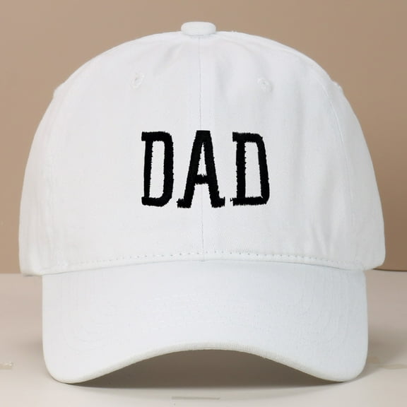 Valueadd Baseball Caps 2025 Daddy Established 2025 Hats For Men Aesthetic Washed Distressed Baseball Cap Dad Embroidered Cotton Cap
