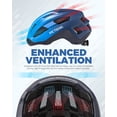 thumbnail image 3 of VICTGOAL Adult Bike Helmet for Men Women, Lightweight Adjustable Road Bicycle Helmet with Magnetic Buckle for Commuting and Cycling, 3 of 7