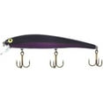 thumbnail image 3 of Bomber Long 15 a 15a Striper Barra Bass Crankbait Diving Lure Black Purple CC1, 3 of 3