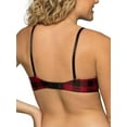 thumbnail image 4 of Vanity Fair Women's Ego Boost Add Push Up Bra +1 Cup Size, Underwire-Cozy Check Print, 36B, 4 of 6