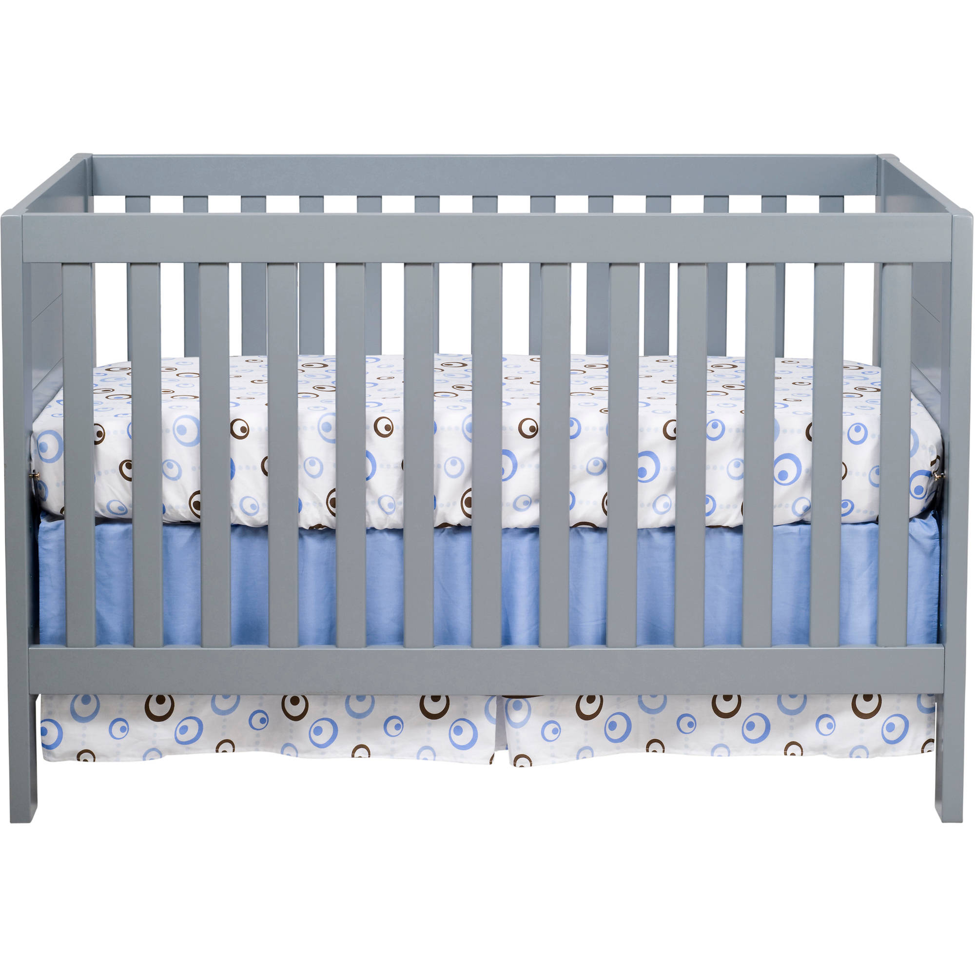 Baby Mod Modena 3-in-1 Convertible Crib Gray - image 4 of 9