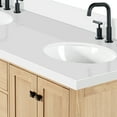 thumbnail image 3 of Ariel A067dwqovo Cambridge 67" Free Standing Double Basin Vanity Set - White, 3 of 7