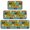 Rooster and Pumpkin Blue Pattern, variant on Rooster and Pumpkin Blue Pattern Kitchen Rugs Set Of 3, Non Slip Washable Kitchen Runner Rugs, Decorative Floor Mats for Sink Laundry and Home Use, 17"x30" + 17"x47" + 17"x59"