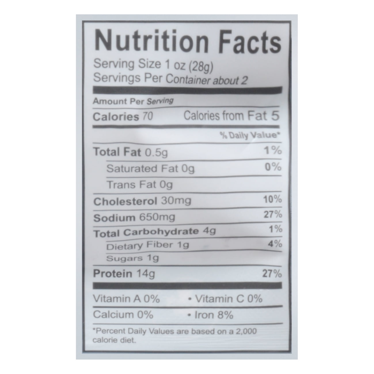 Oberto Thin Pepper 2.2 Oz