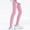 Pink, variant on HAOTAGS Teen Girls High Waisted Leggings (8-15Years) Solid Color Casual Outdoor Pants for School Blue Size 10-11 Years