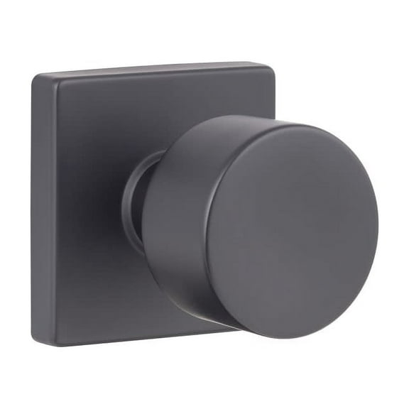 Sure-Loc Bg101-Sq Bergen Passage Door Knob Set - Black
