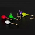thumbnail image 5 of 10 Pcs Hameçons Ronds pour Tête Jig en Acier à Haute Teneur en Carbone pour Pêche, 5 of 5