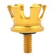 thumbnail image 1 of Pernos de Tornillo de Asiento de Aluminio Sunnimix Estilo Corona de Motocicleta de 1/4 para Harleys Golden, 1 of 7