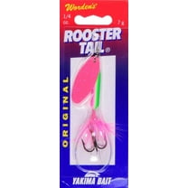 Yakima Bait Worden's Original Rooster Tail Fishing Lure, Electric Chicken, 1/4 oz., Size 6, 212 ELEC