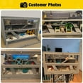 thumbnail image 4 of Morgete Wooden Hamster Cage Guinea Pig Habitat for Rats Mice Lizards with 11 Square FT, 4 of 8