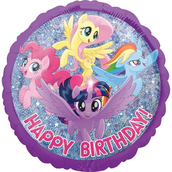 My Little Pony Birthday Friendship Adventure Foil Balloon 18"(Each )