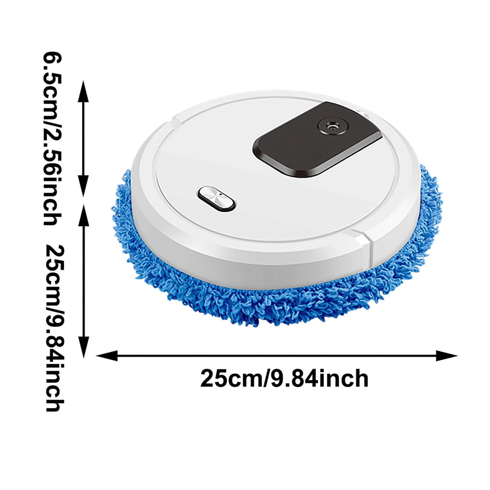 LLDYYDS Dry and Wet 3 in 1 Sweeping Robot, Intelligent Sweeping Robot Vacuum Cleaner, Rechargeable Dry and Wet Fully Automatic Mopping Machine