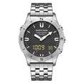 thumbnail image 1 of Reloj de pulsera de acero inoxidable para hombres 50M Deportes al aire libre a prueba de agua NORTH EDGE reloj deportivo, 1 of 7