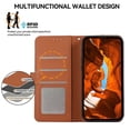 thumbnail image 5 of For Xiaomi Redmi Note 14 4G Case RFID Blocking Flip Leather Phone Cover - Green, 5 of 5
