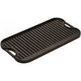 thumbnail image 2 of 20 x 10.44 Inch Pro-Grid Reversible Cast Iron Grill/Griddle – Double Burner Cookware, Pre-Seasoned, Non-Toxic, Made in USA, For Stovetop, Oven, Grill & Campfire, 2 of 4