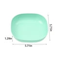 thumbnail image 2 of 1 Pcs Square Cereal Bowls, Square Lightweight Wheat Straw Plates, Deep Dinner Dishes, Camping Dinnerware for Serving Pasta Fruit, 2 of 3