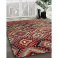thumbnail image 2 of Ahgly Company Indoor Square Contemporary Khaki Green Southwestern Area Rugs, 3' Square, 2 of 6