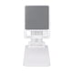 thumbnail image 1 of Soporte para teléfono celular para escritorio, varillas dobles plegables para iPhone, tableta, teléfono inteligente, grabación en vivo, color blanco, 1 of 14